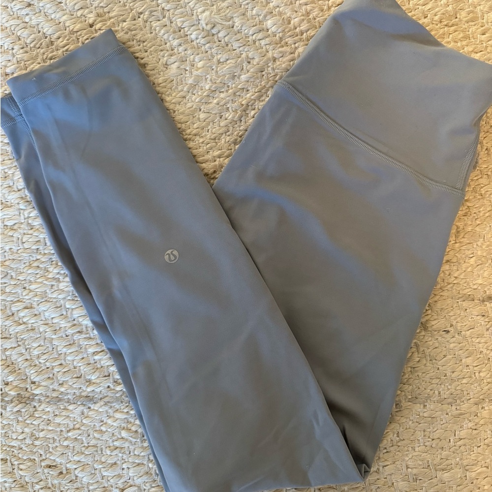 Lululemon align leggings in gray.